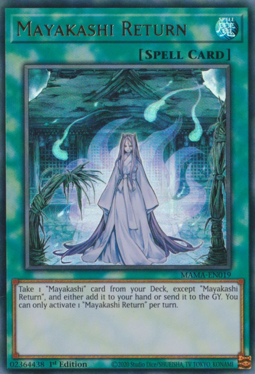 Mayakashi Return [MAMA-EN019] Ultra Rare 