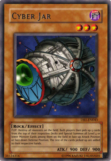 Cyber ​​Jar [DB1-EN043] Rare 