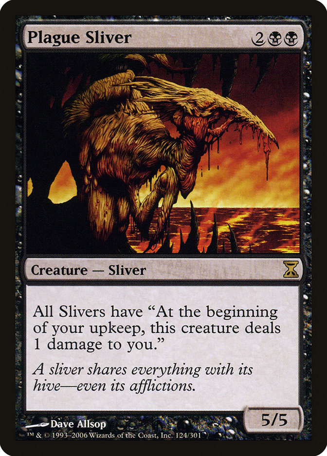 Plague Sliver [Time Spiral] 