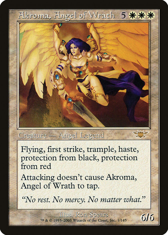 Akroma, Angel of Wrath [Legions] 