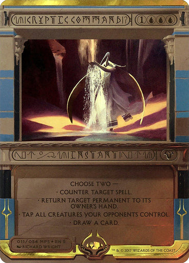 Cryptic Command (Invocation) [Amonkhet Invocations] 