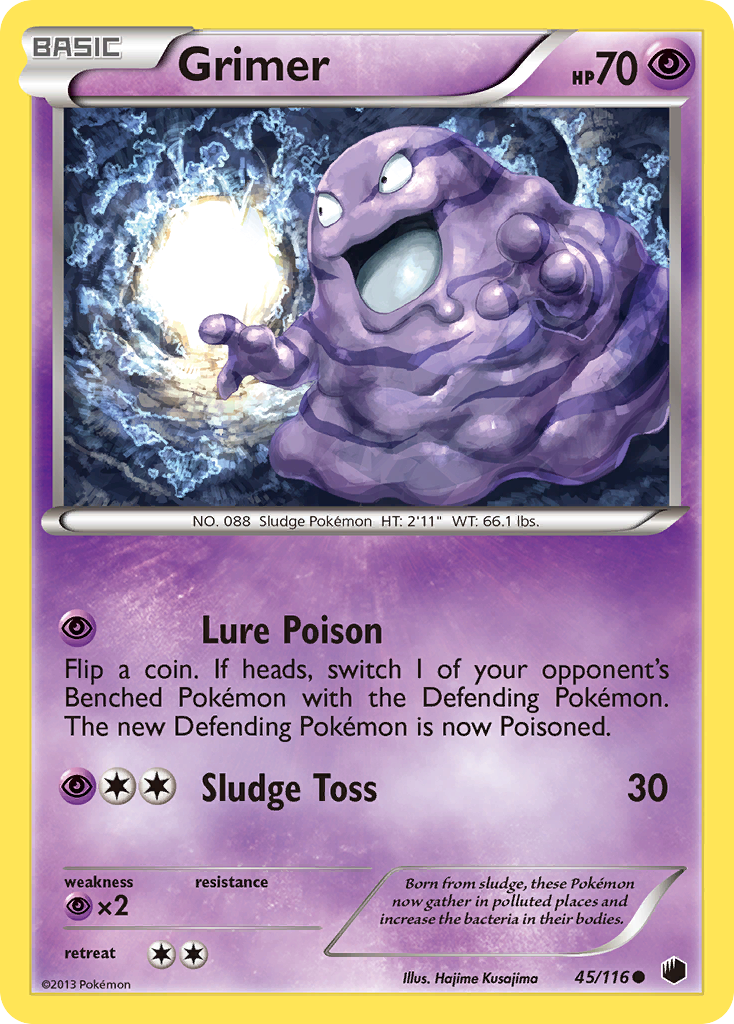 Grimer (45/116) [Black & White: Plasma Freeze]