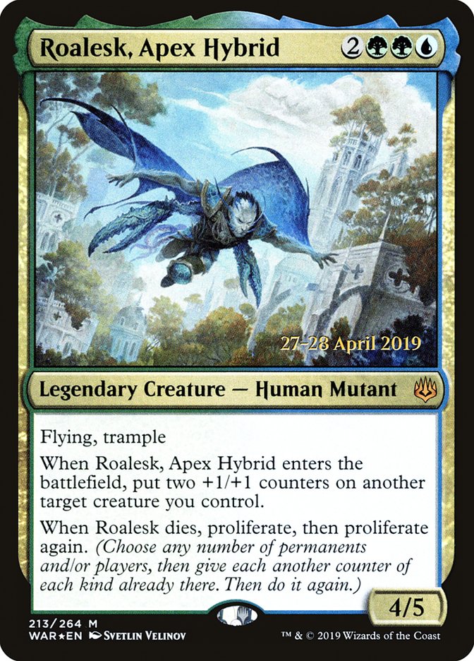 Roalesk, Apex Hybrid [War of the Spark Prerelease Promos] 