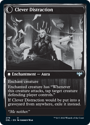 Distracting Geist // Clever Distraction [Innistrad: Double Feature] 