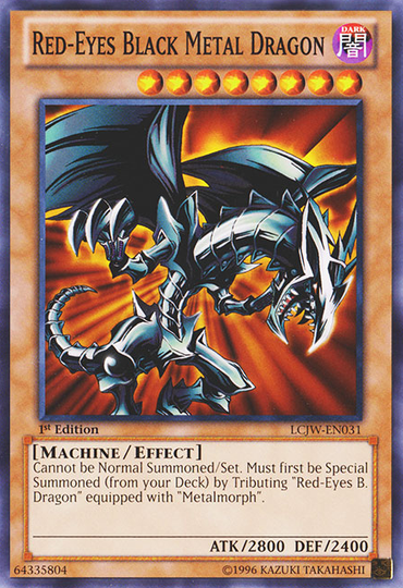 Red-Eyes Black Metal Dragon [LCJW-EN031] Common 