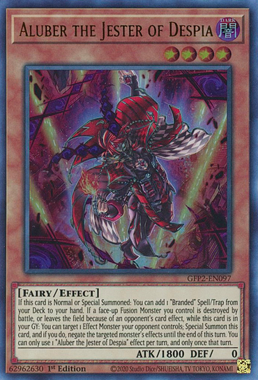 Aluber the Jester of Despia [GFP2-EN097] Ultra Rare 