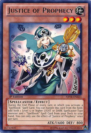 Justice of Prophecy [ABYR-EN023] Rare 