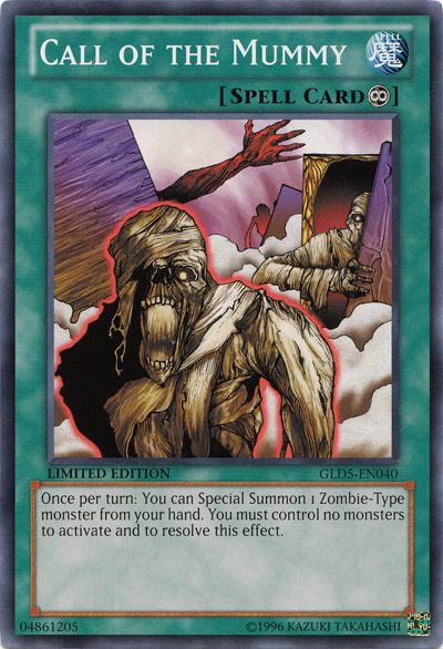 Call of the Mummy [GLD5-EN040] Common 