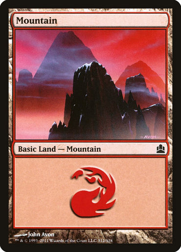 Mountain (312) [Commander 2011] 