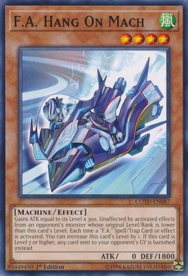 FA Hang On Mach [COTD-EN087] Common 