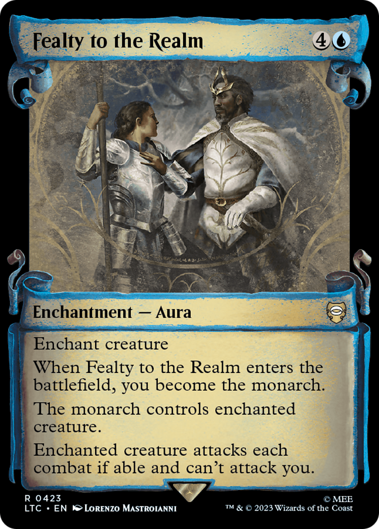 Fealty to the Realm [The Lord of the Rings: Tales of Middle-Earth Commander Showcase Scrolls] 