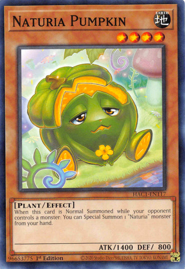 Naturia Pumpkin [HAC1-EN117] Common 