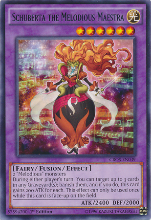 Schuberta the Melodious Teacher [CROS-EN039] Rare 