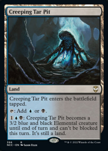 Creeping Tar Pit [Streets of New Capenna Commander] 