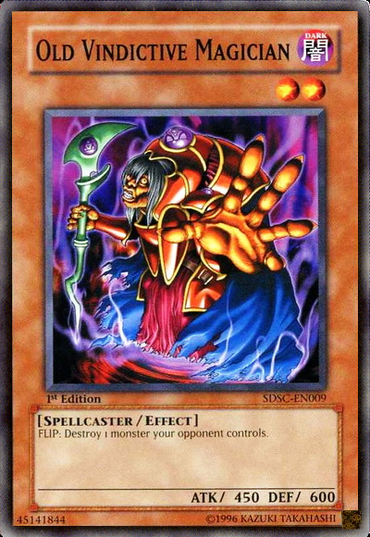 Old Vindictive Magician [SDSC-EN009] Common 