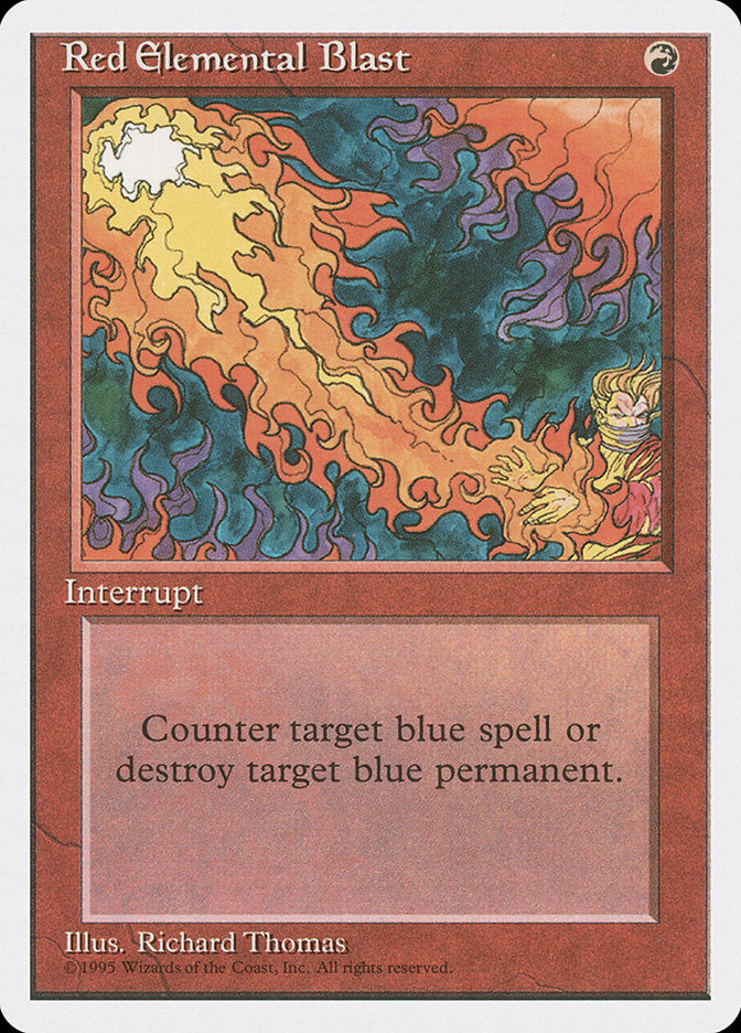 Red Elemental Blast [Fourth Edition] 