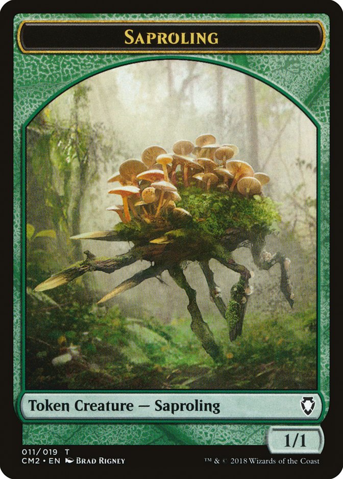 Saproling Token [Commander Anthology Volume II Tokens] 