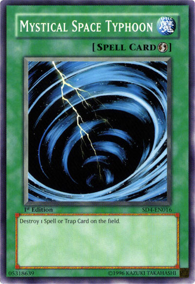 Mystical Space Typhoon [SD4-EN016] Common 