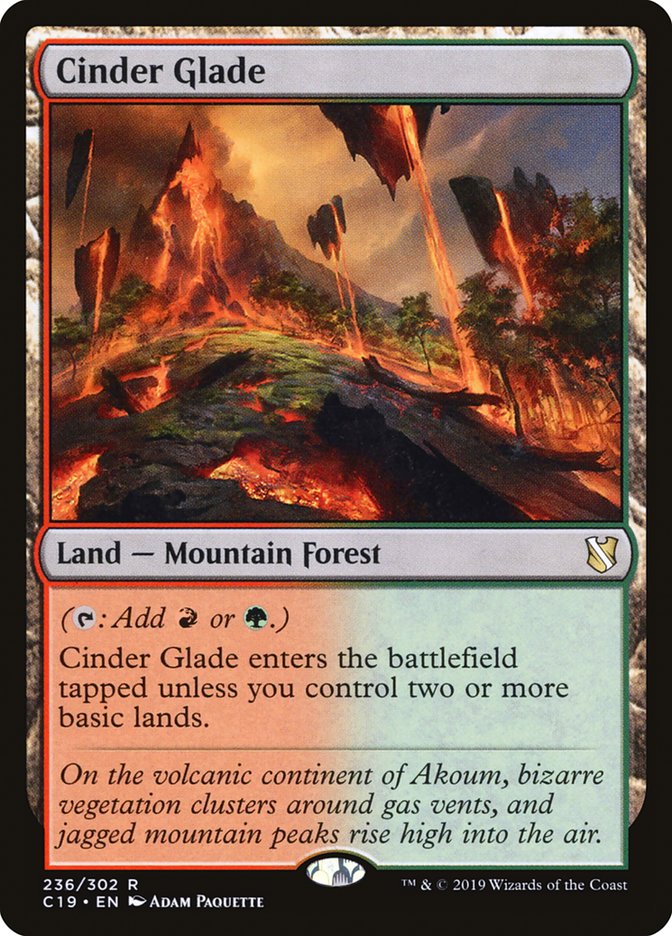 Cinder Glade [Commander 2019] 