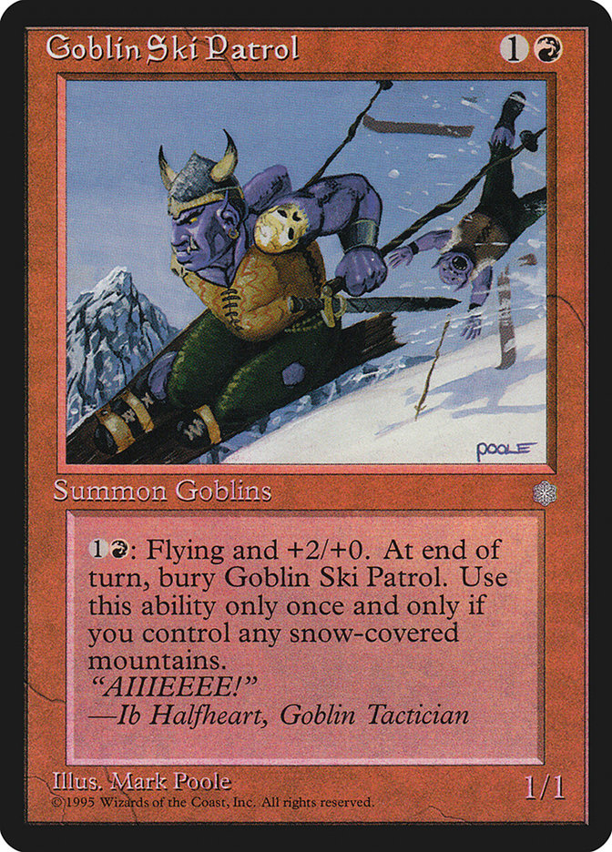 Goblin Ski Patrol [Ice Age] 