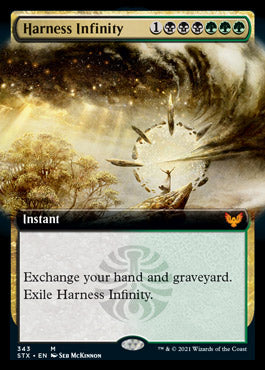 Harness Infinity (Extended Art) [Strixhaven: School of Mages] 