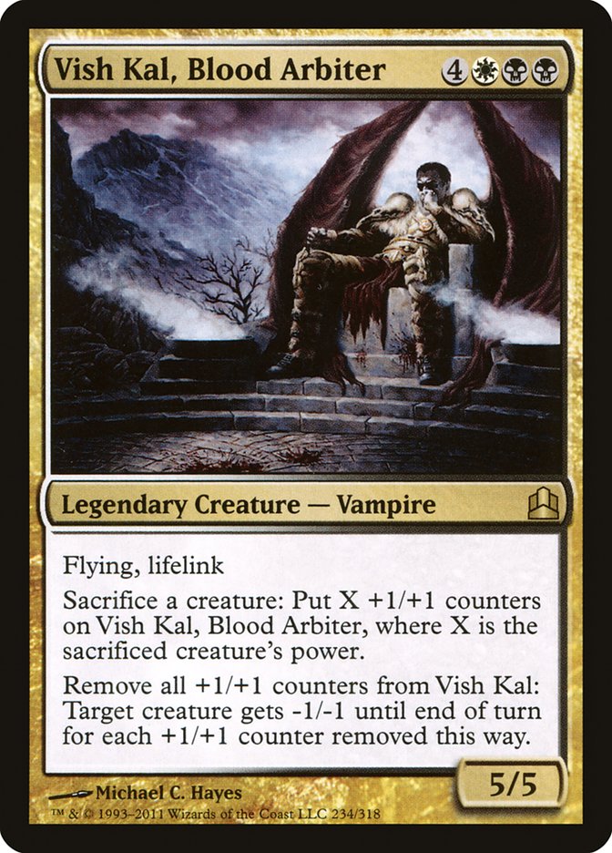 Vish Kal, Blood Arbiter [Commander 2011] 