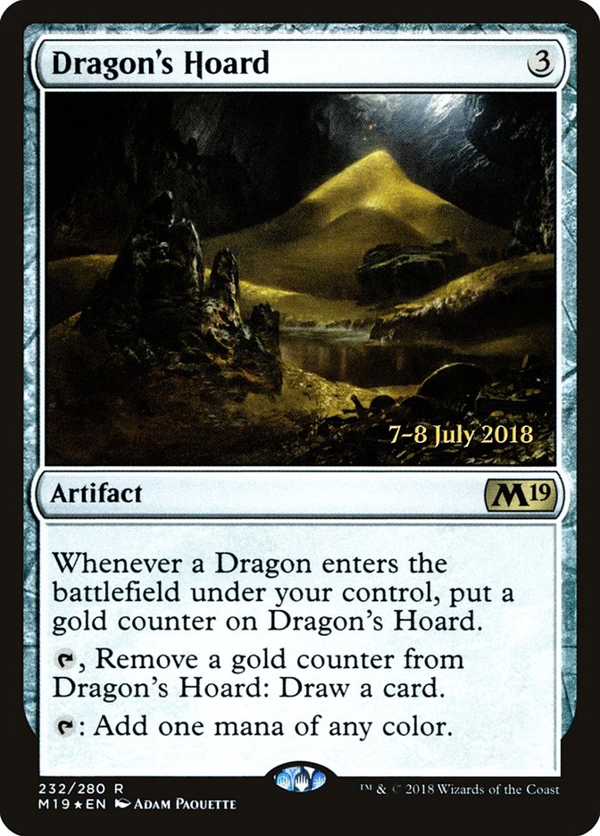 Dragon's Hoard [Core Set 2019 Prerelease Promos] 