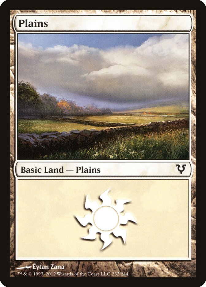 Plains (232) [Avacyn Restored] 