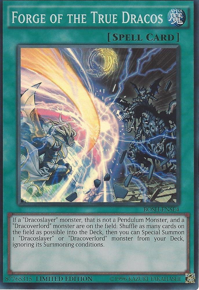 Forge of the True Dracos [BOSH-ENSE4] Super Rare 