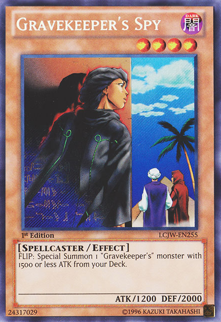 Gravekeeper's Spy [LCJW-EN255] Secret Rare 