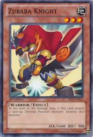 Zubaba Knight [YS13-EN012] Common 