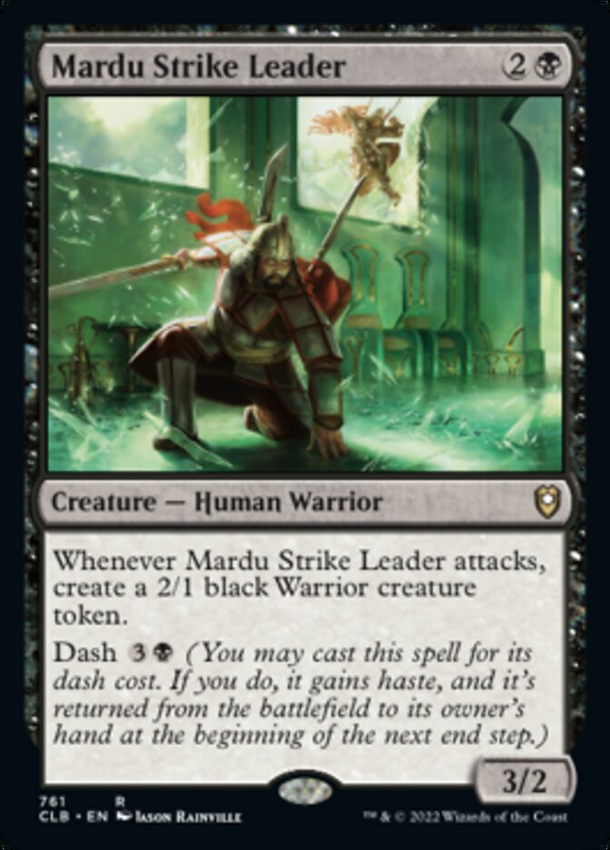 Mardu Strike Leader [Commander Legends: Battle for Baldur's Gate] 