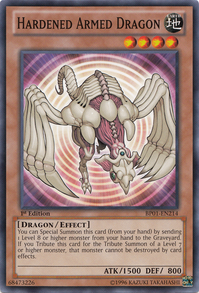 Hardened Armed Dragon [BP01-EN214] Common 
