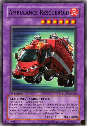 Ambulance Rescueroid [POTD-EN035] Common 