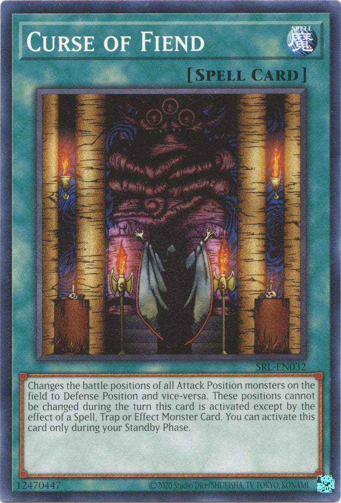 Curse of Fiend (25th Anniversary) [SRL-EN032] Common 