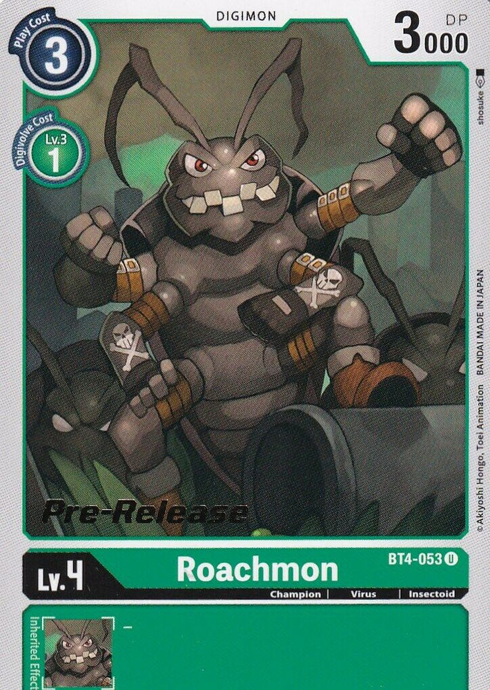 Roachmon [BT4-053] [Great Legend Pre-Release Promos]