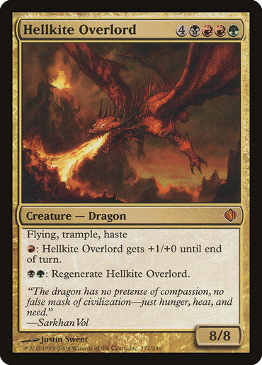 Hellkite Overlord [Shards of Alara] 