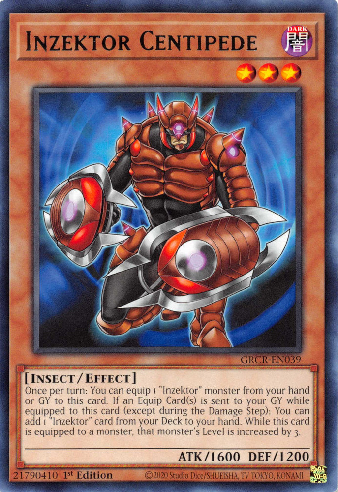 Inzektor Centipede [GRCR-EN039] Rare 