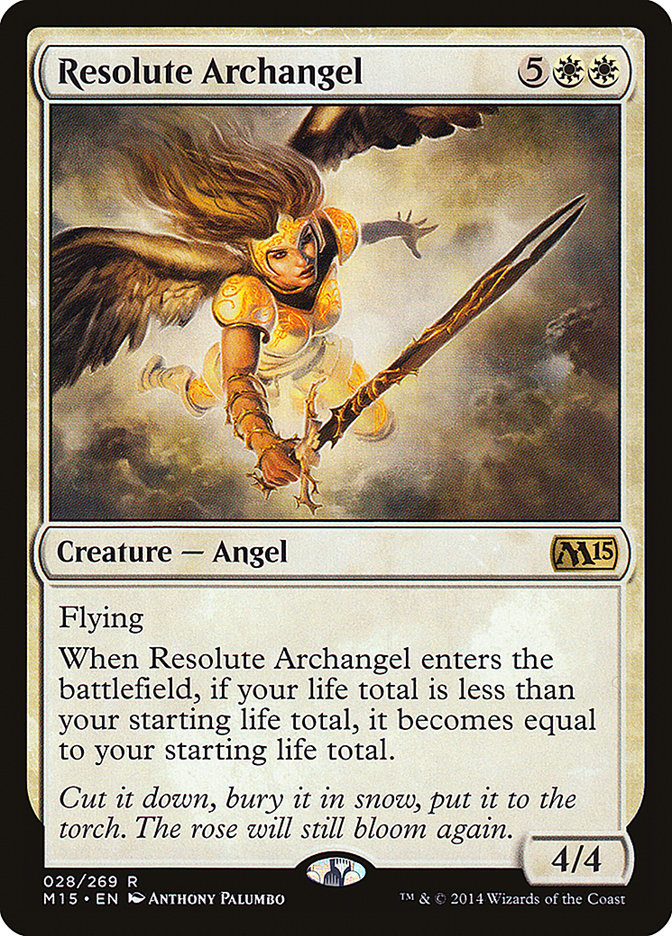 Resolute Archangel [Magic 2015] 