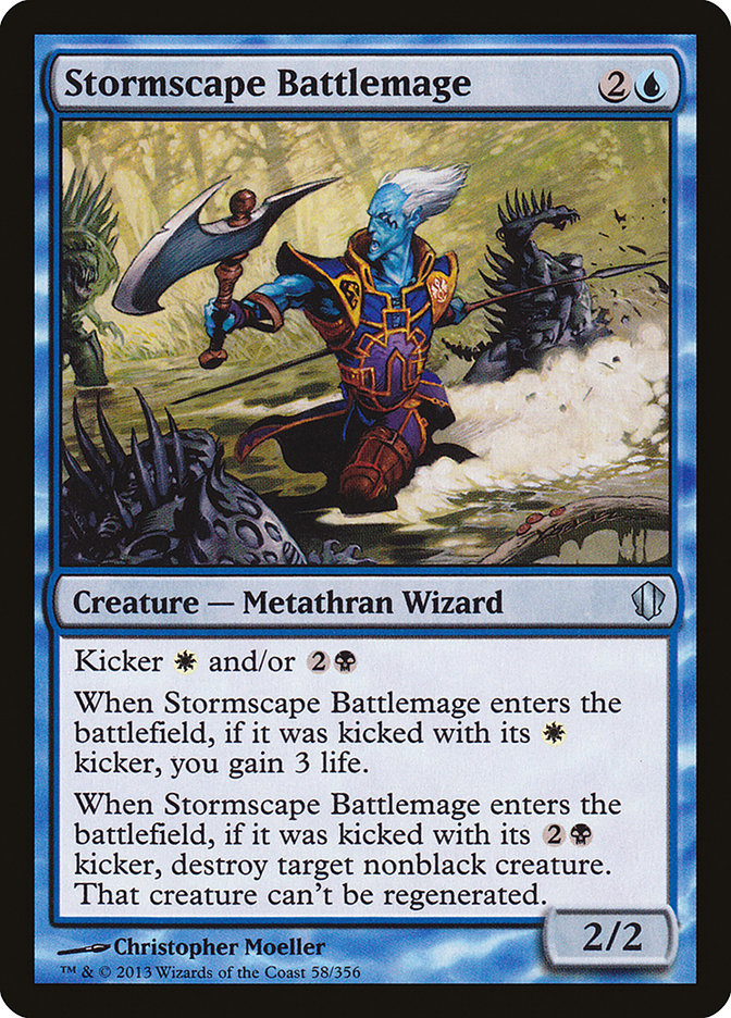 Stormscape Battlemage [Commander 2013]