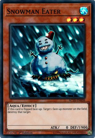 Snowman Eater [AC18-EN008] Super Rare 