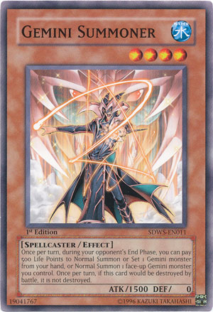 Gemini Summoner [SDWS-EN011] Common 