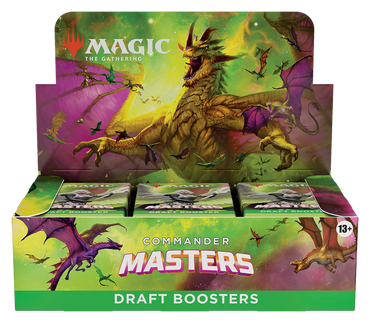 Commander Masters - Draft Booster Box 