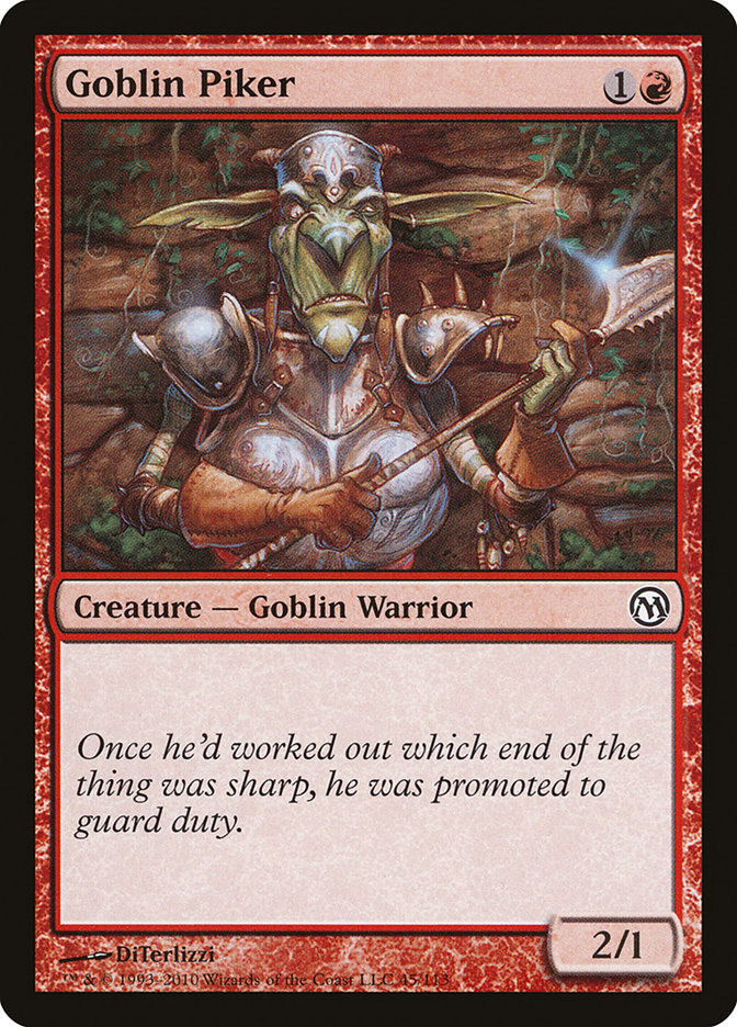 Goblin Piker [Duels of the Planeswalkers] 