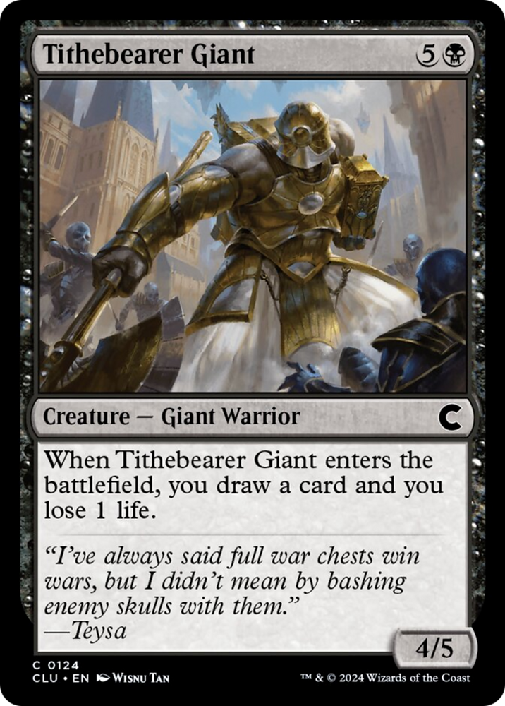 Tithebearer Giant [Ravnica: Clue Edition] 