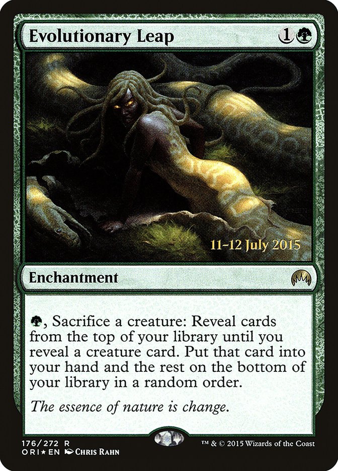 Evolutionary Leap [Magic Origins Prerelease Promos] 