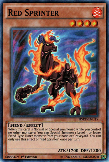 Red Sprinter [HSRD-EN015] Super Rare 
