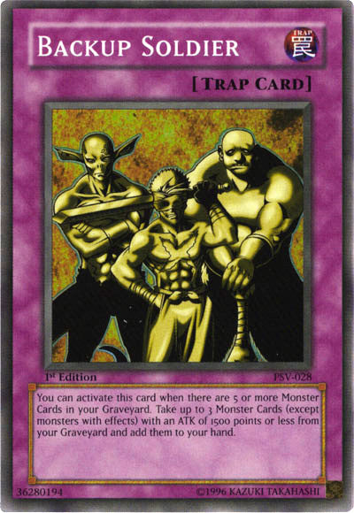 Backup Soldier [PSV-028] Super Rare 