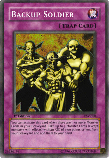 Backup Soldier [PSV-028] Super Rare 