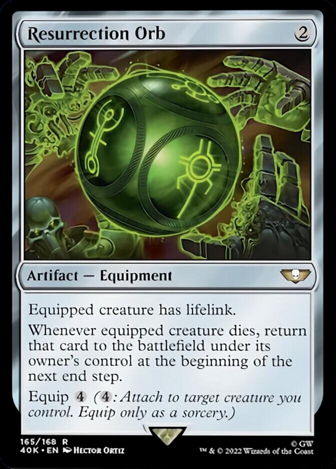 Resurrection Orb (Surge Foil) [Warhammer 40,000]